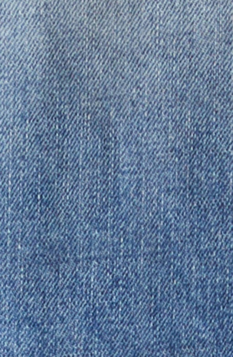 ERL Gender Inclusive Breakwater Wash Denim Jacket, Alternate, color, Blue