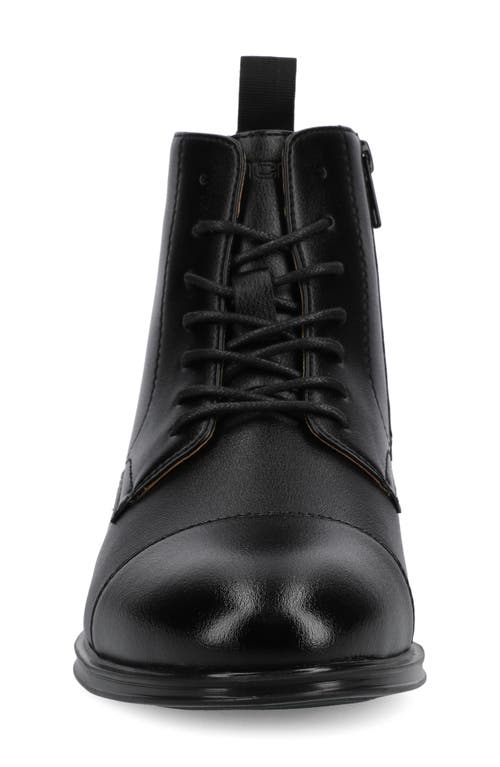 Vance Co. Vance Co Blackwell Lace-up Boot In Black