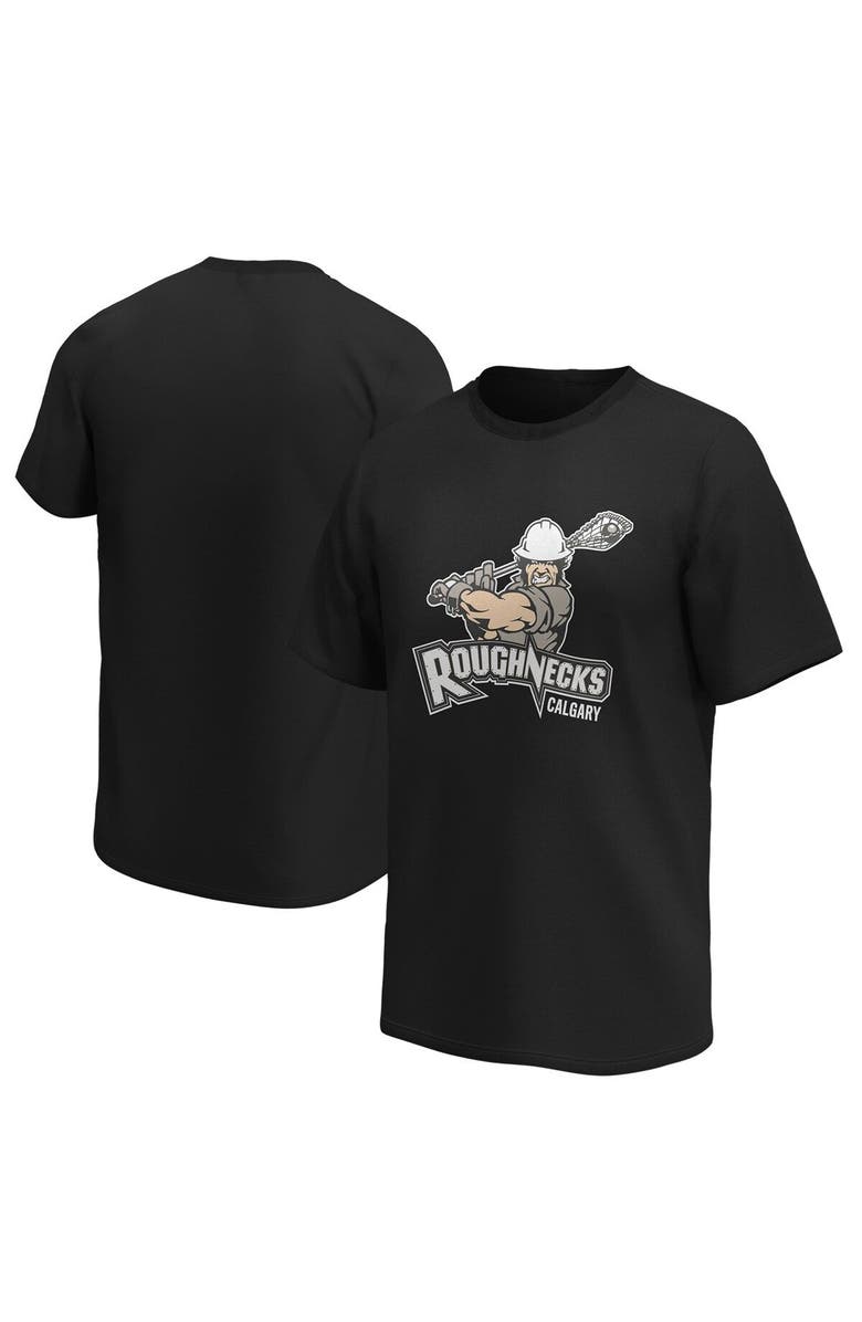 ADPRO Sports Men's Black Calgary Roughnecks Primary Logo T-Shirt, Main, color, 