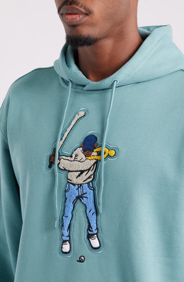 Eastside Golf Core Fleece Hoodie, Alternate, color, Mineral Green