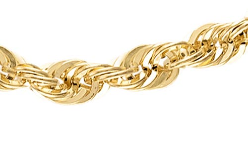 Fuzion Creations 14k Gold Rope Chain Necklace In Yellow