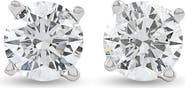 Bliss Diamond 2 Ct 14k Gold Moissanite Screw Back Studs 6mm