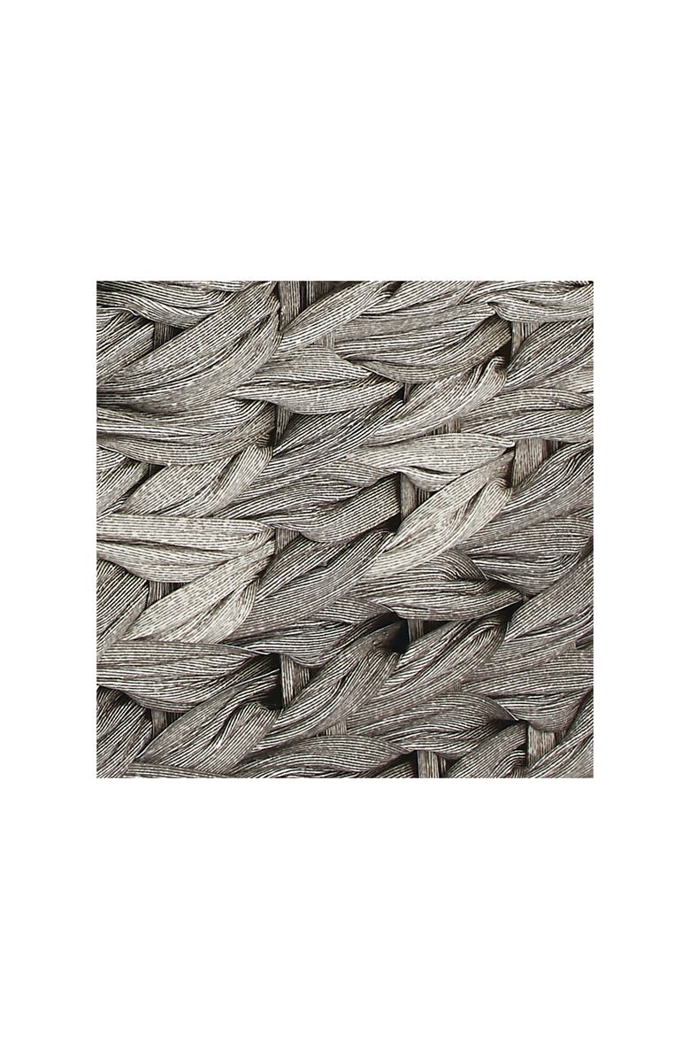 mDesign Woven Plastic Kitchen Pantry Storage Bin Basket - 6 Pack - Gray Ombre, Alternate, color, Gray