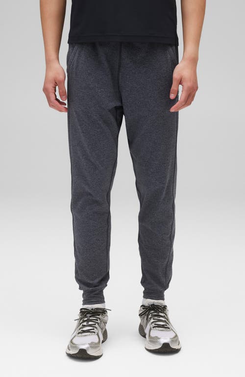 Reigning Champ Recovery Brushed Jersey Joggers In Black