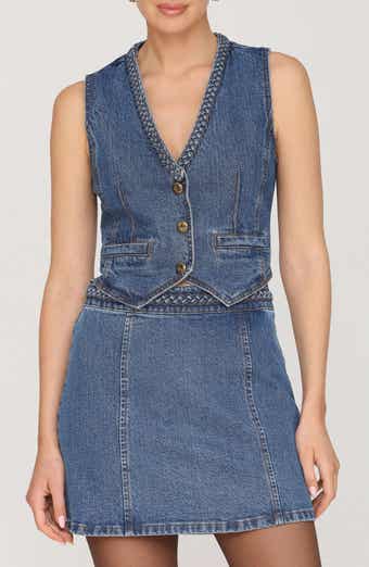Avec Les Filles Braided Trim Vest