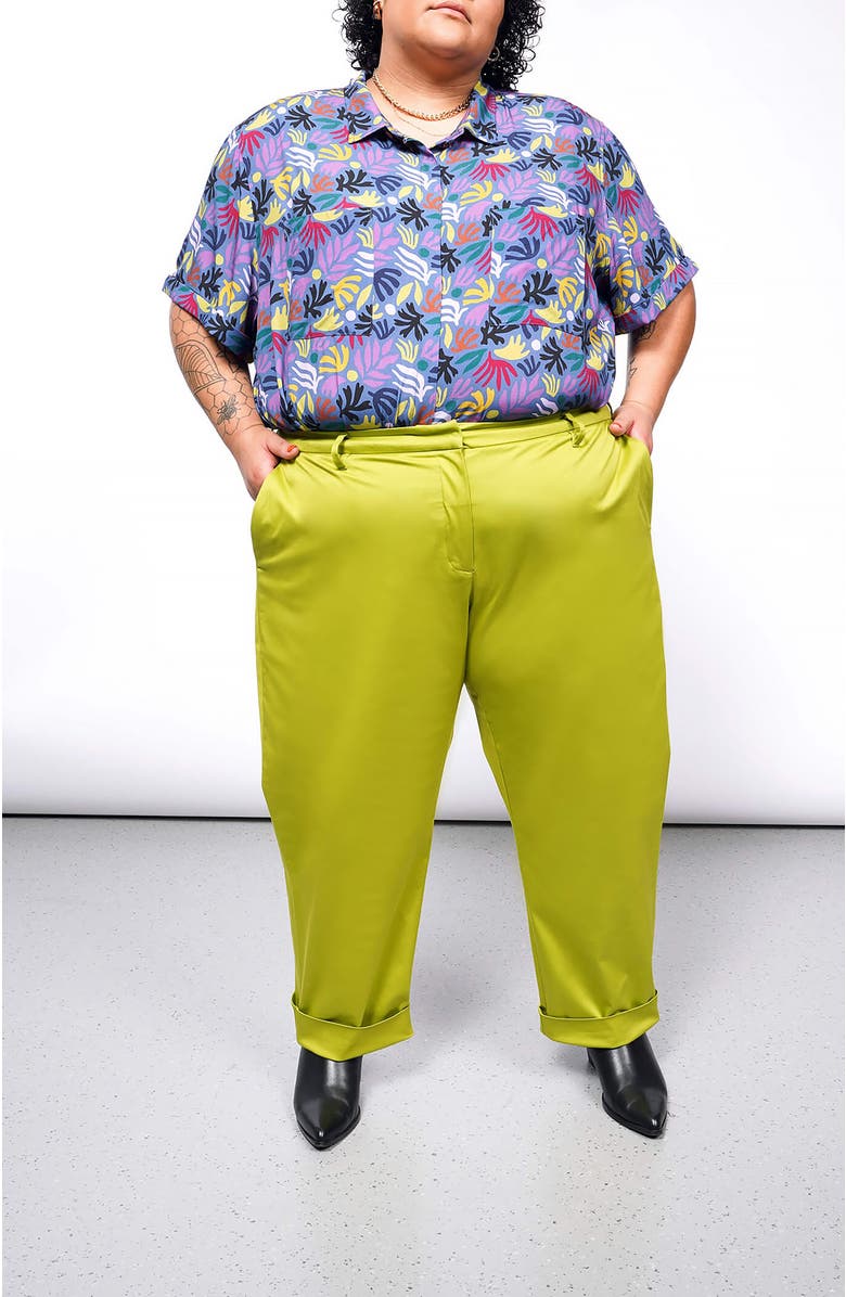 WILDFANG The Essential Slim Crop Pant, Alternate, color, 