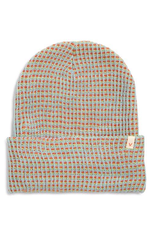 Verloop Simple Grid Beanie In Neutral