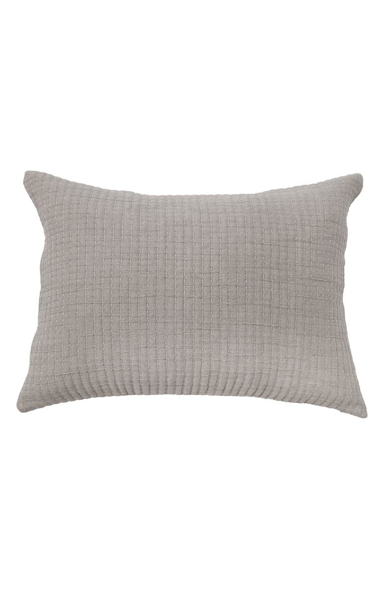 Pom Pom at Home Vancouver Pillow Sham, Alternate, color, Grey