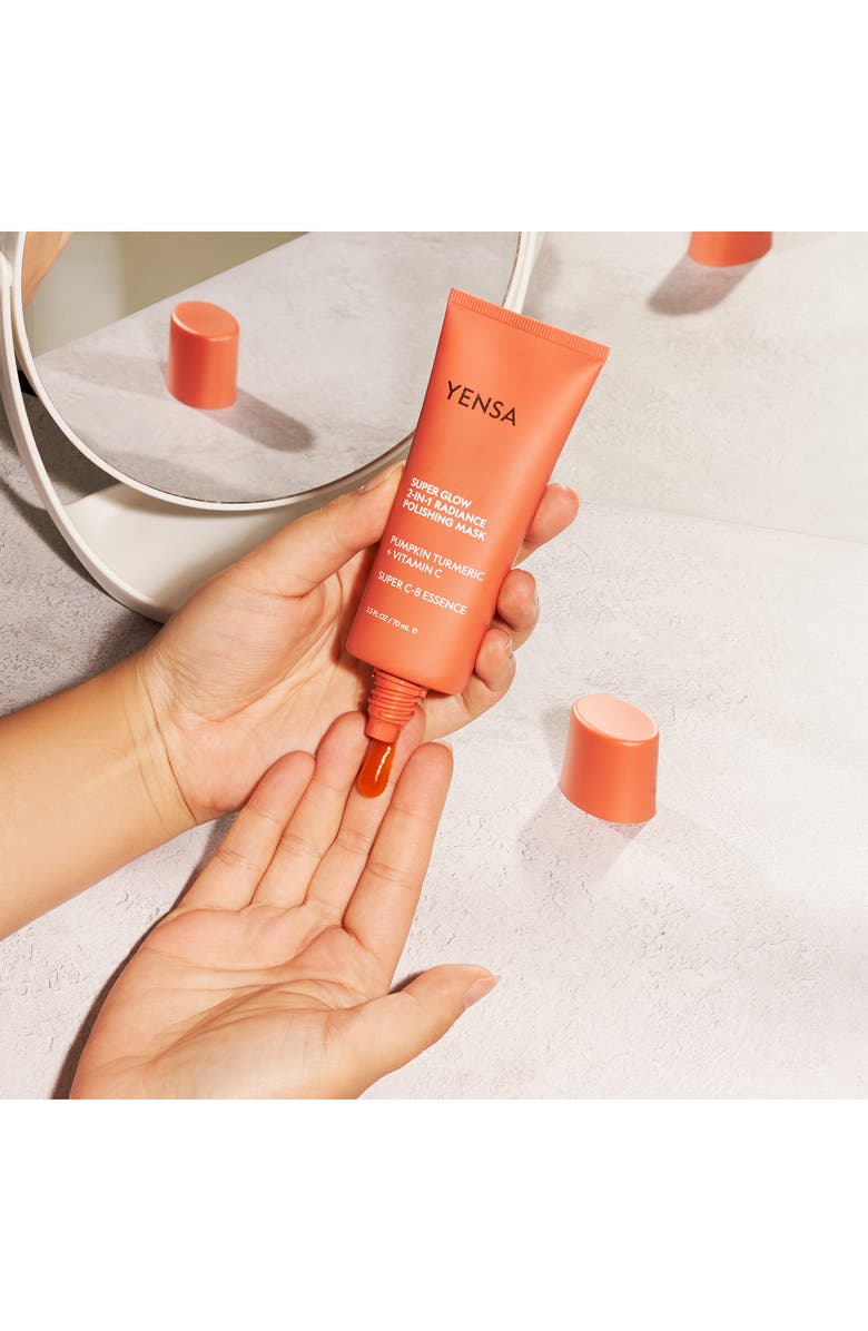 YENSA Super Glow 2-in-1 Radiance Exfoliating Mask, Alternate, color, 