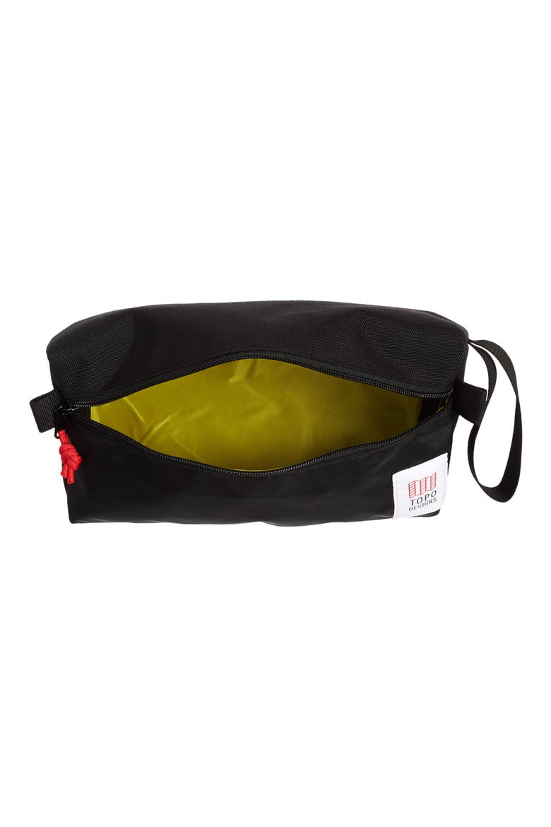 Dopp Kit, Alternate, color, BLACK/ BLACK