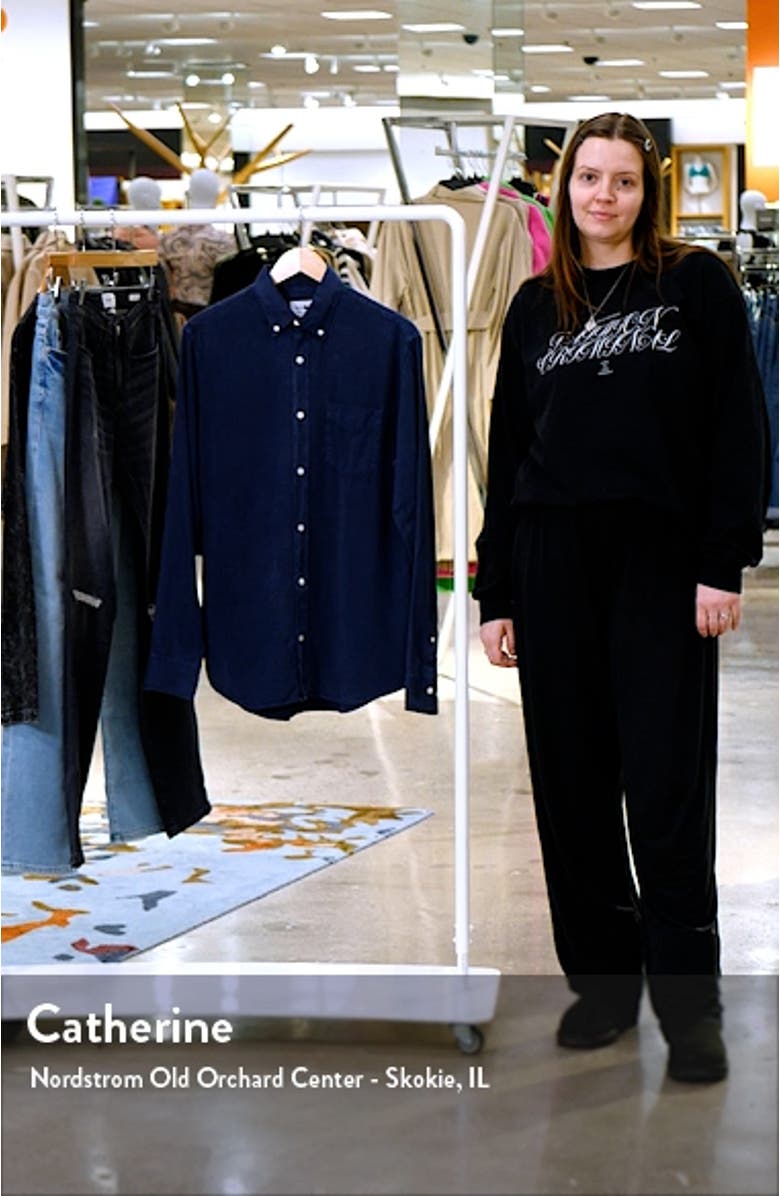 Levon Slim Fit Button-Down Shirt, sales video thumbnail