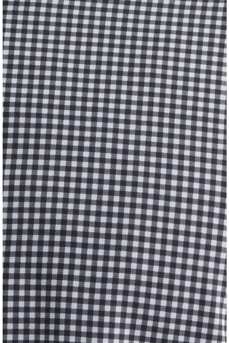 XC+™ Performance Game Day Gingham Button-Up Shirt, Alternate, color, BLACK