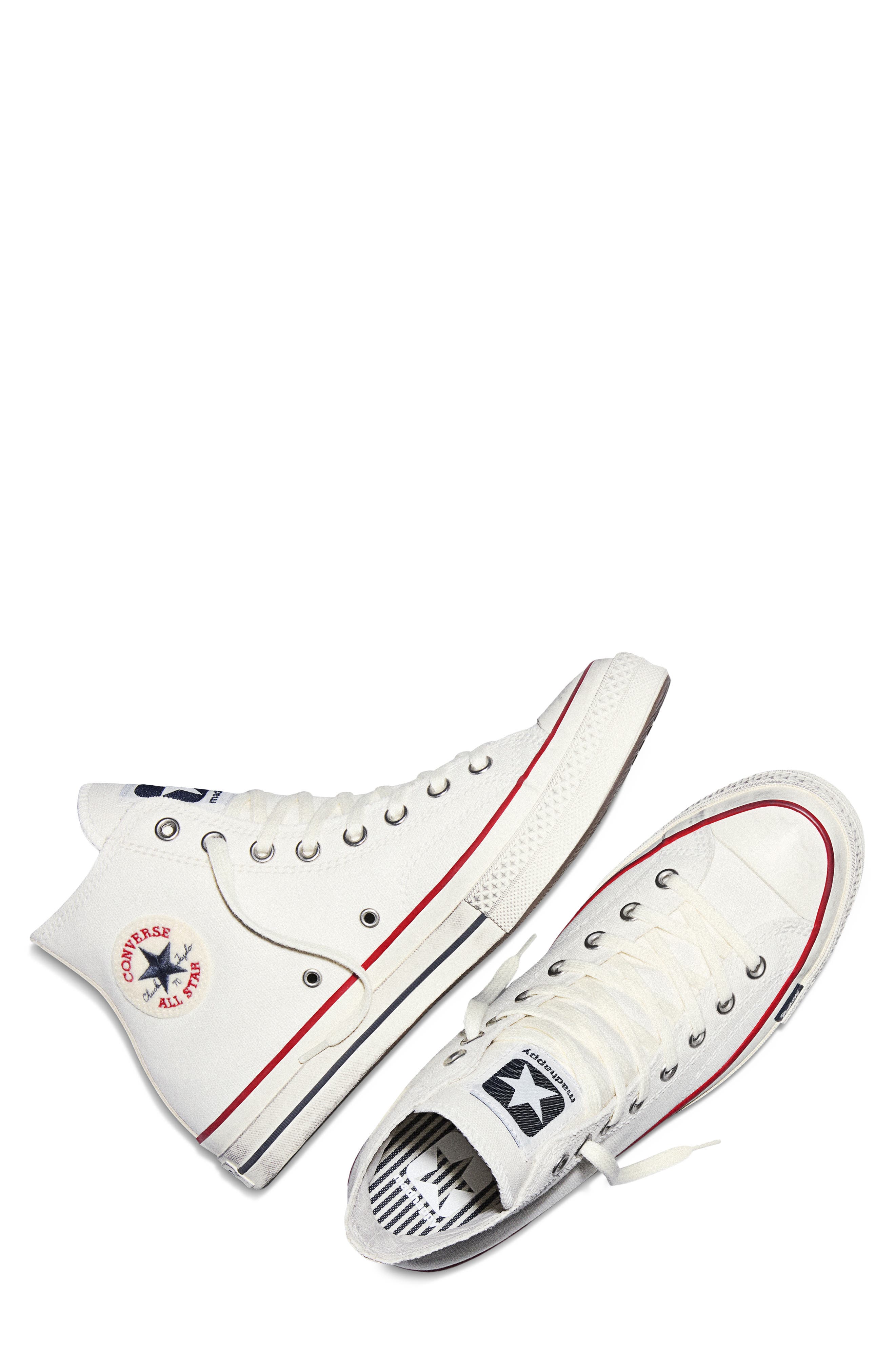 Converse x Madhappy Chuck 70 High Top Sneaker, Alternate, color, Vintage White/ Egret