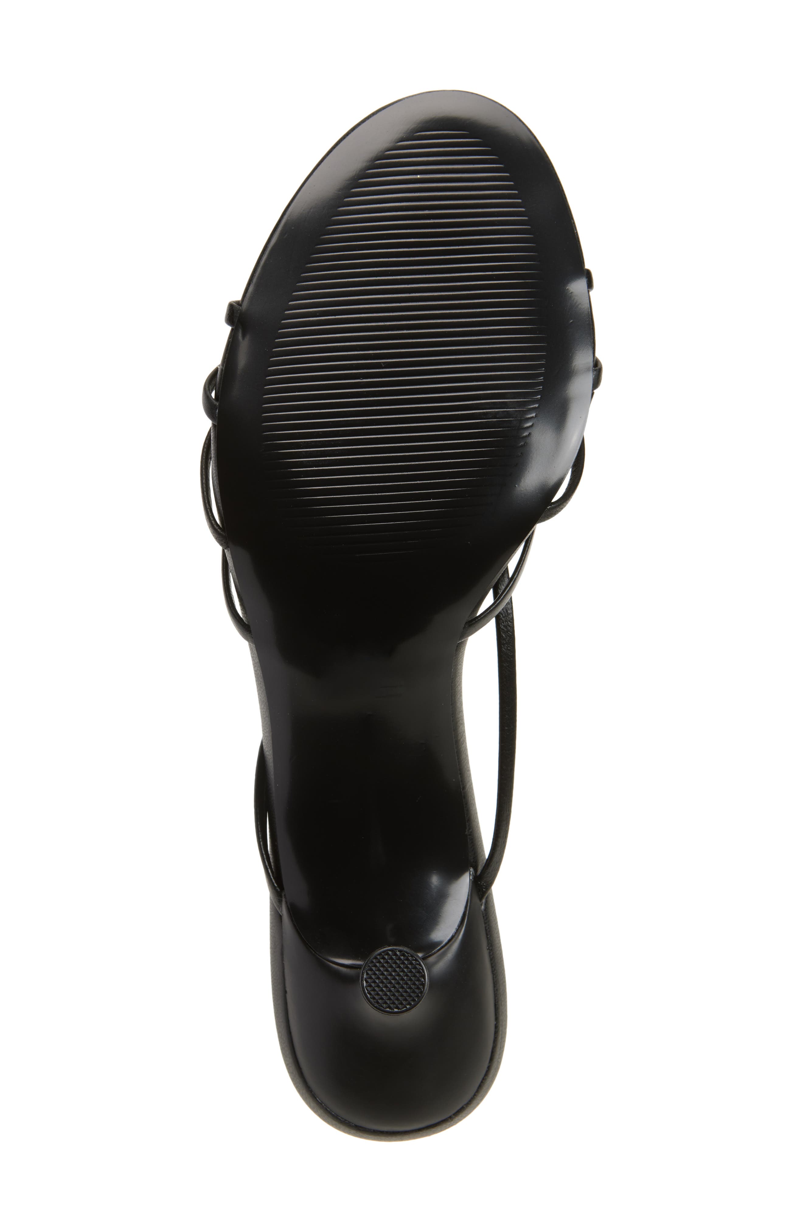 Steve Madden Edna Slide Sandal, Alternate, color, Black Leather