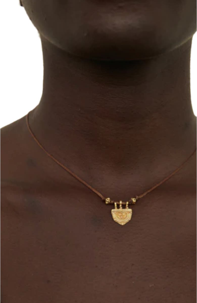 Kapoeta by Ambica Ethiopian Trinket Necklace, Alternate, color, Gold Plated