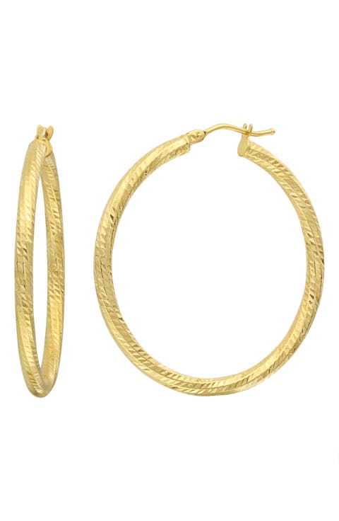 14K Gold Hoop Earrings (Nordstrom Exclusive)