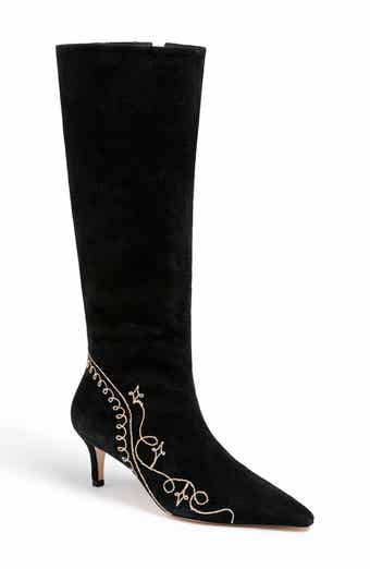 Cinq à Sept Casey Embroidered Tall Boot
