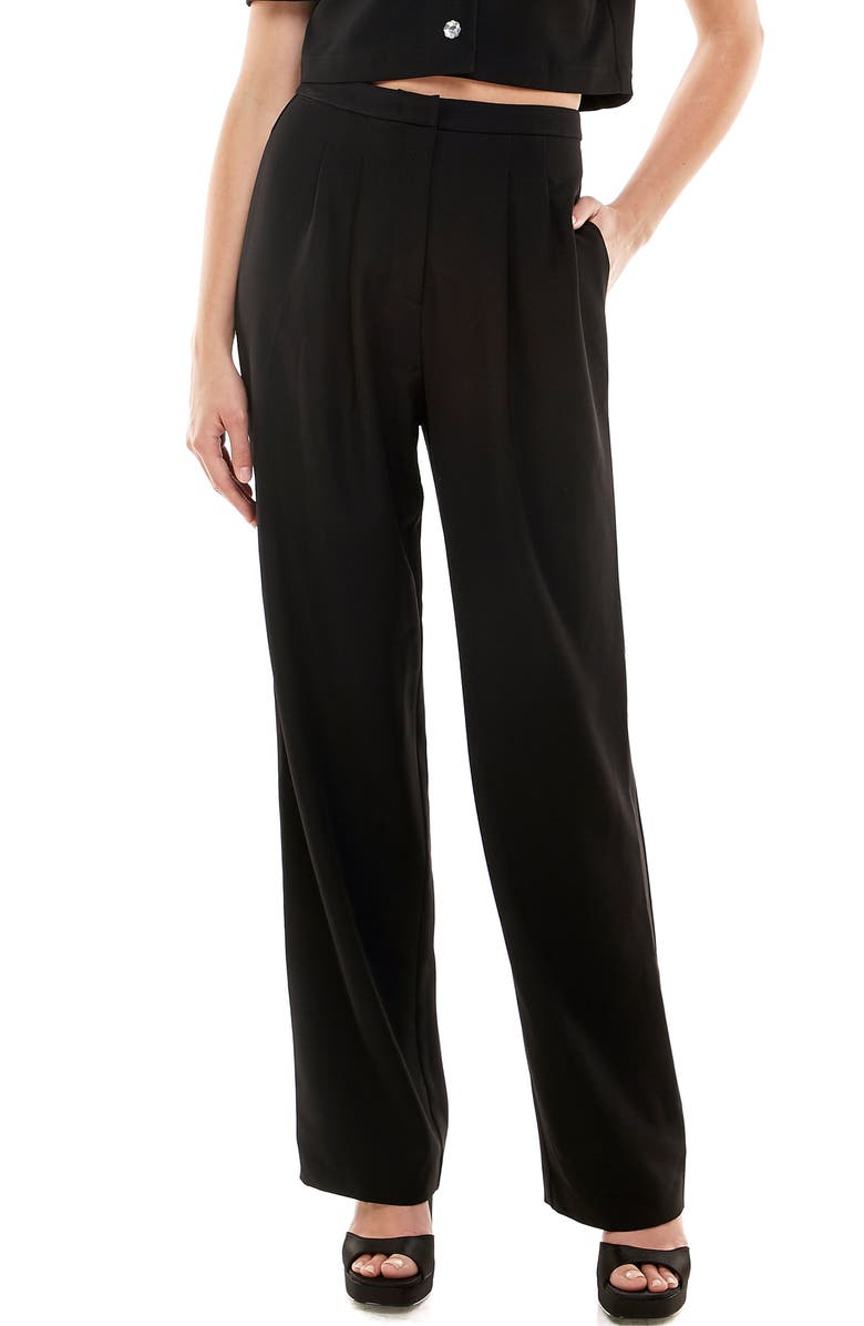 WAYF Hatty High Waist Trousers, Main, color, 