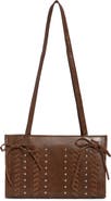 BP. Faux Leather Laced Shoulder Bag