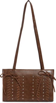 BP. Faux Leather Laced Shoulder Bag