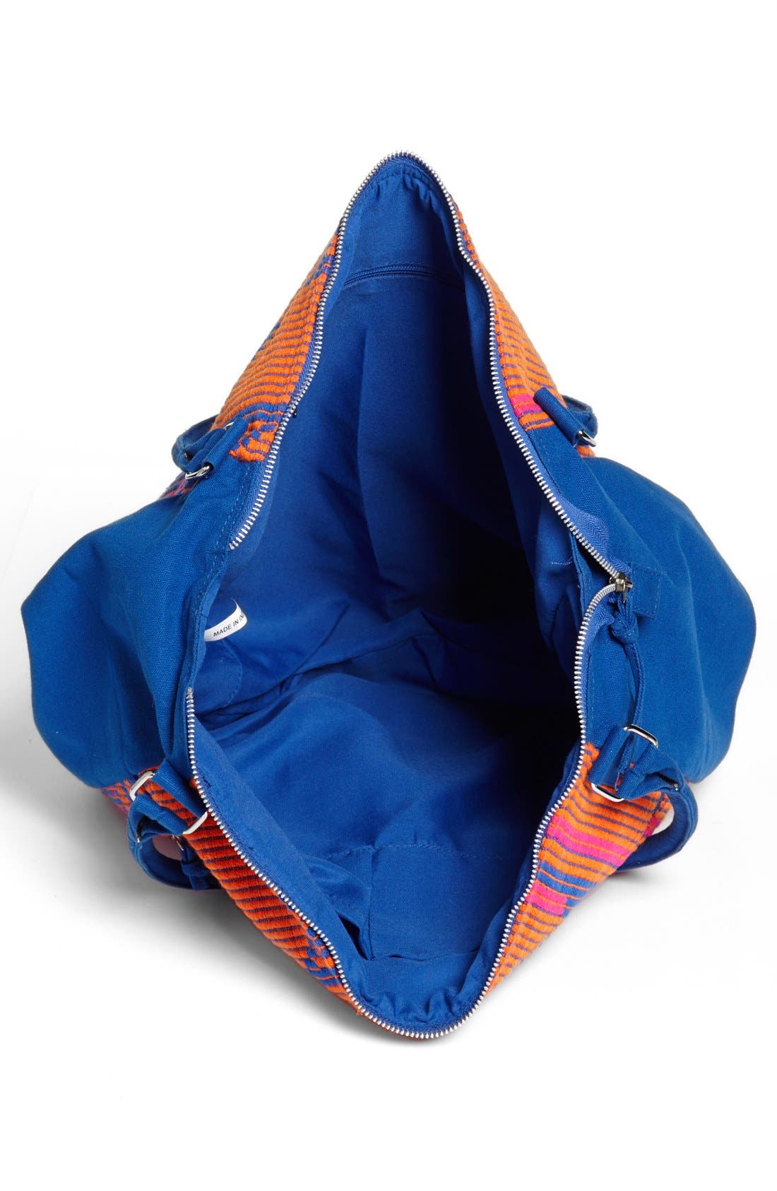 Embroidered Cotton Tote, Alternate, color, MULTI