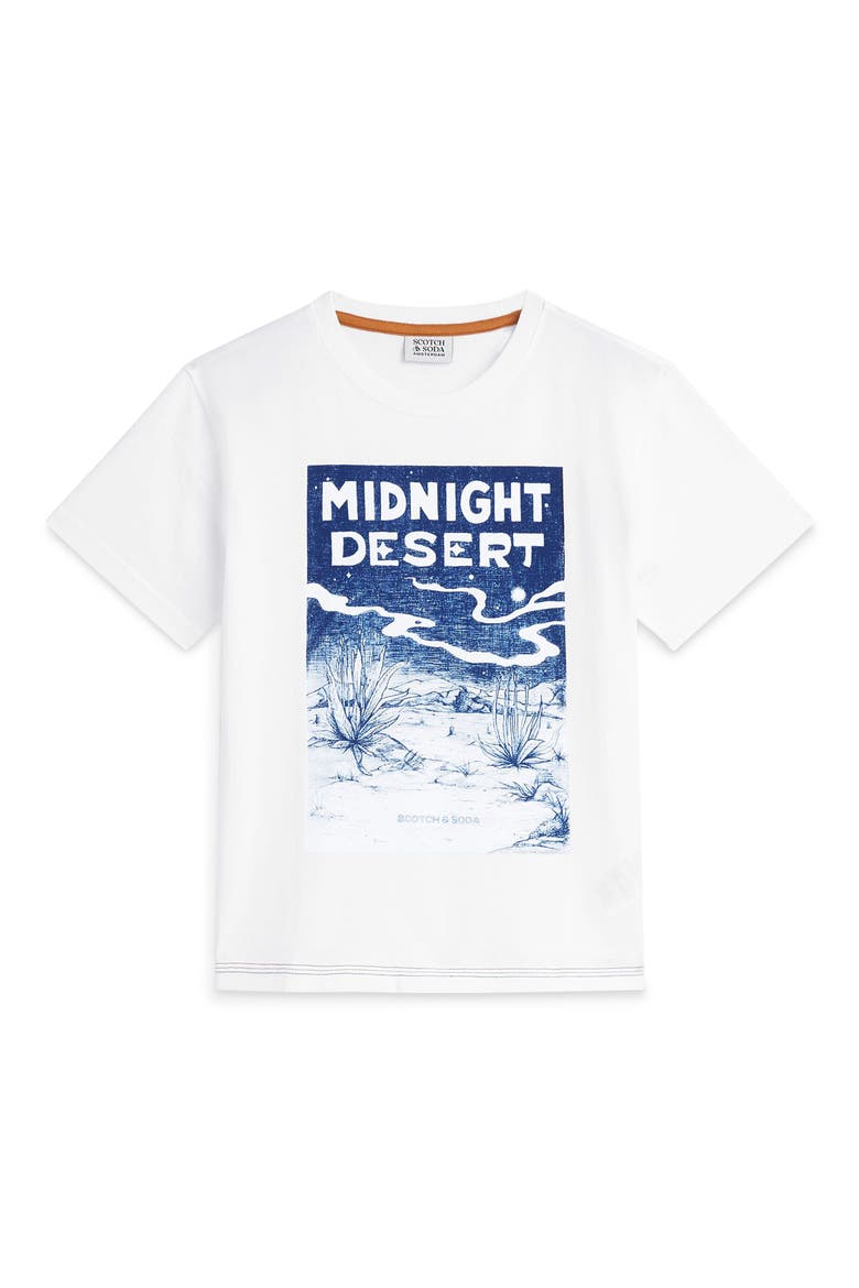 Kids' Desert Relaxed Fit Graphic T-Shirt, Main, color, BRIGHT WHITE