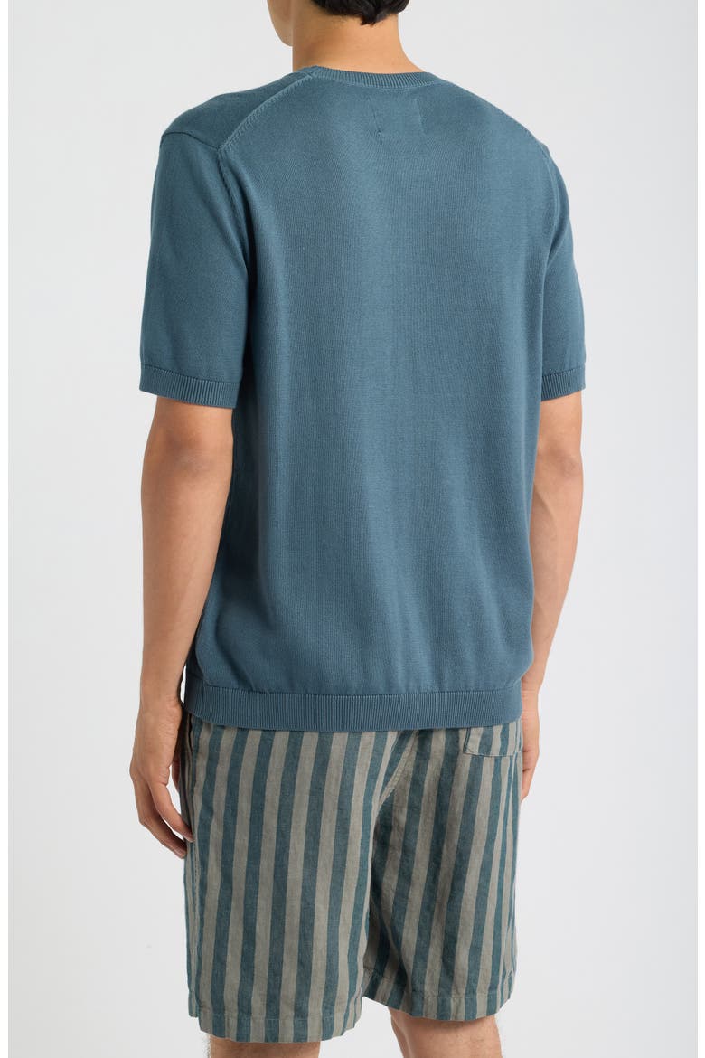 Lolo Organic Cotton Sweater Tee, Alternate, color, LAKE