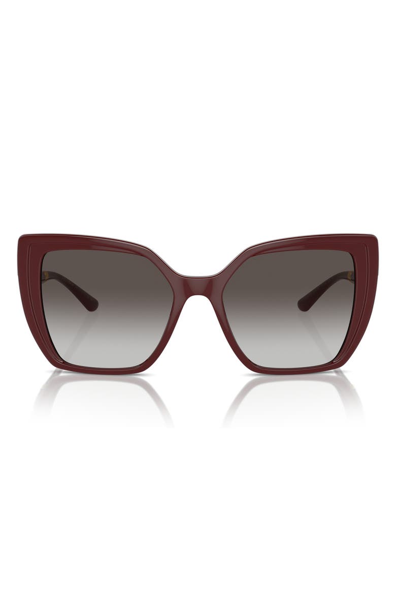 Dolce&Gabbana 55mm Cat Eye Sunglasses, Main, color, 