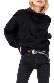 Free People Swim Too Deep Turtleneck Sweater