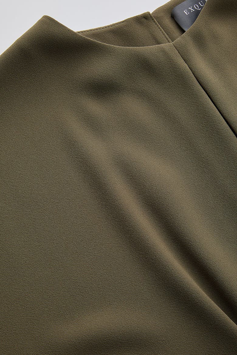 Elodie Midi Dress, Alternate, color, KHAKI