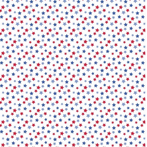 Shop Lila And Hayes Adele Girls' Bubble In Star Spangled