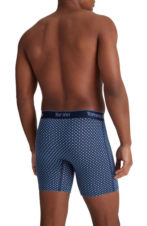 Tommy John 3-pack Second Skin 6-inch Stretch Modal Boxer Briefs In Blue