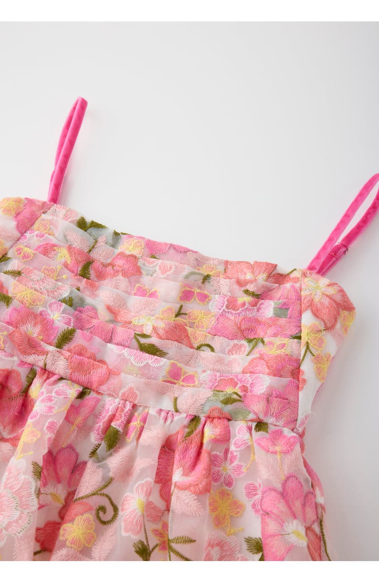 Marlo Kids Avery Embroidered Maxi Dress, Alternate, color, Floral