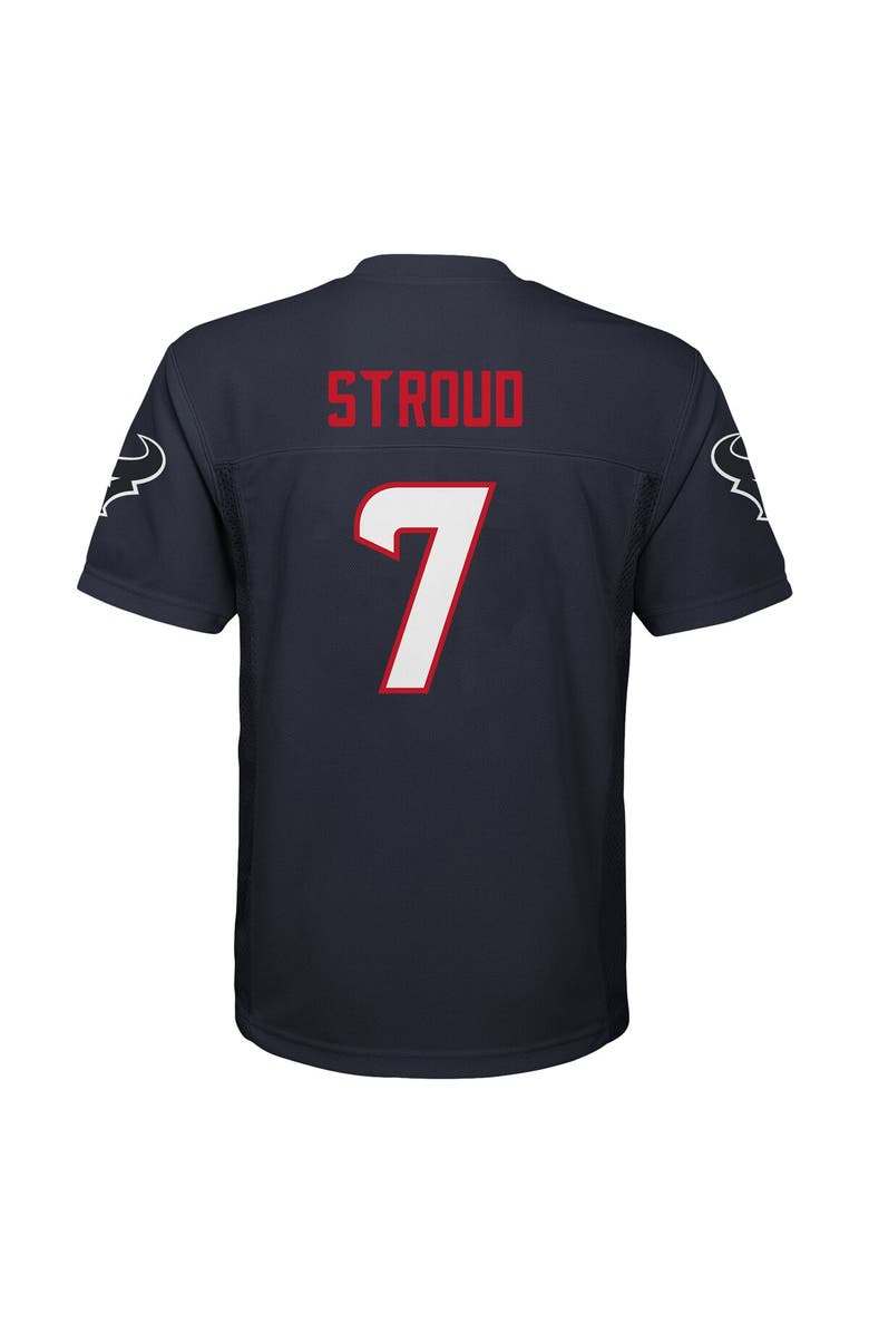 Outerstuff Youth C.J. Stroud Navy Houston Texans Replica Player Jersey, Main, color, Navy