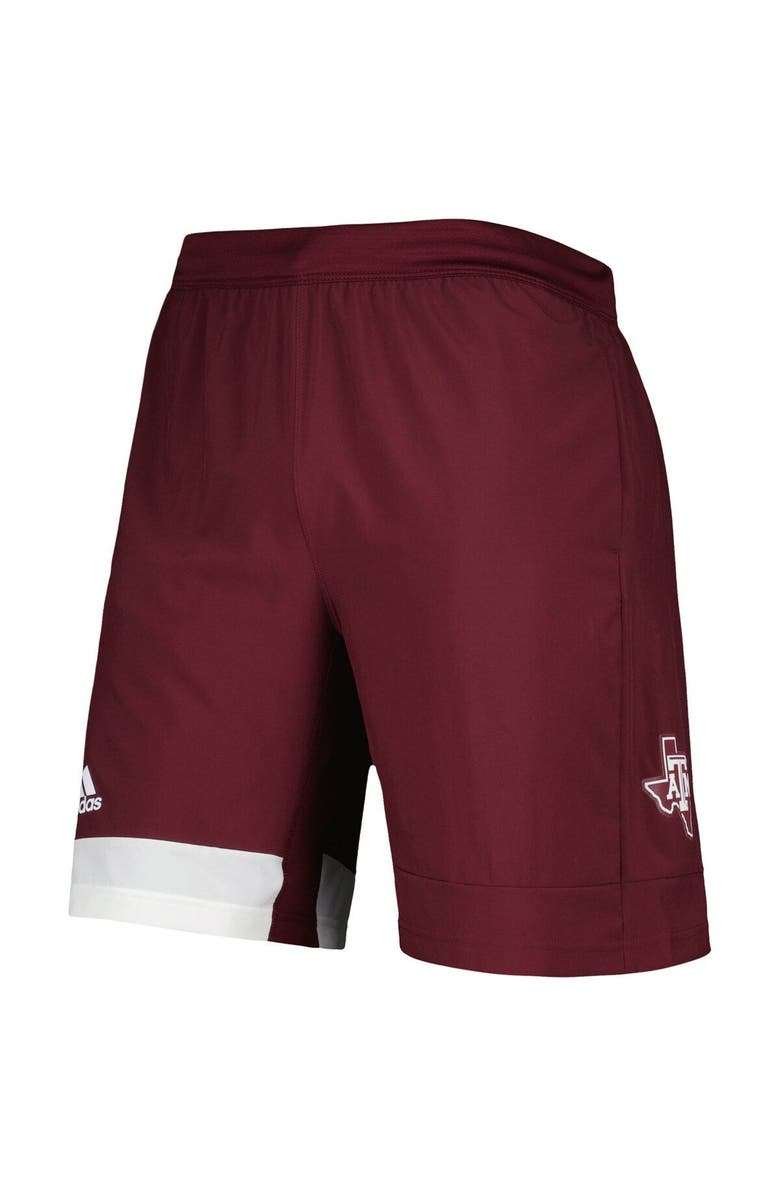 adidas Men's adidas Maroon Texas A&M Aggies AEROREADY Training Shorts, Alternate, color, Maroon