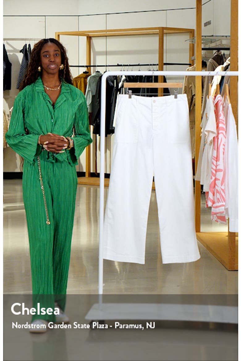 Leon Wide Leg Cotton Pants video