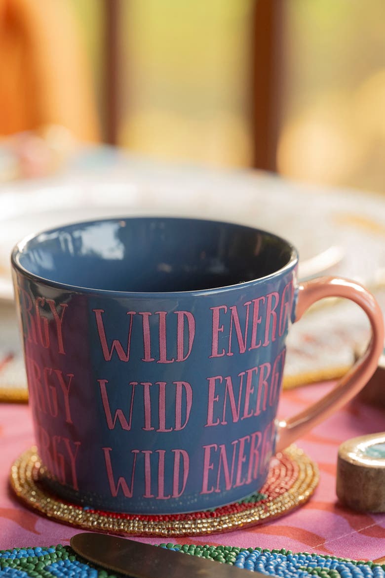 Luohu Porcelain Wild Energy Mug 12 oz Set of 3, Alternate, color, Blue
