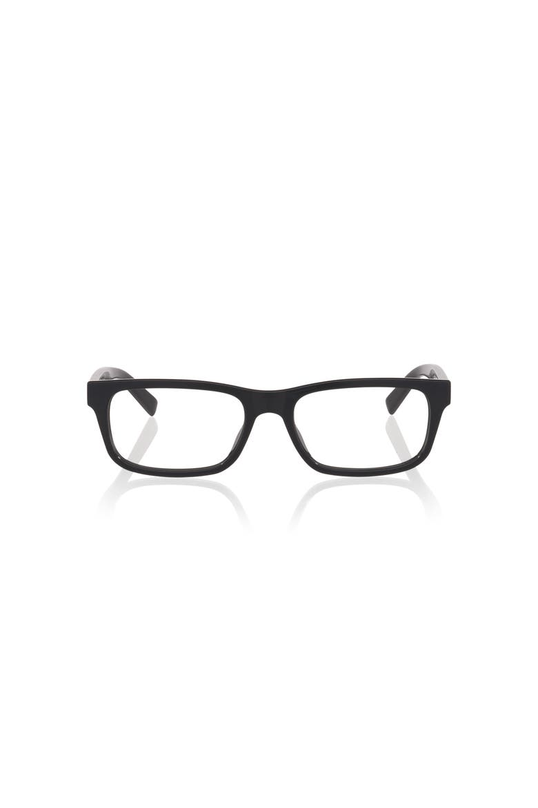 56mm Rectangle optical glasses, Alternate, color, Blue
