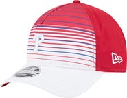 New Era Men's New Era  Red Philadelphia Phillies Gradient 9FORTY M-Crown Adjustable Hat