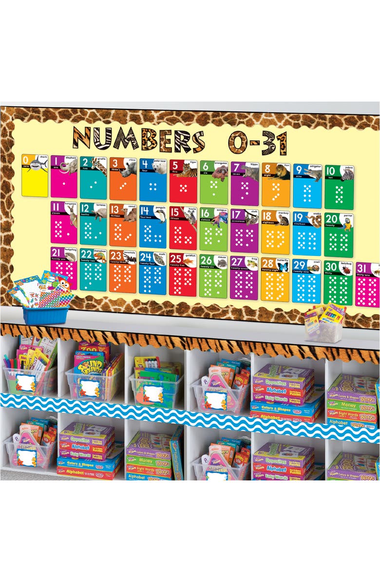 TREND Enterprises Animals Count 031 Learning Set, Flashcards, Kids, Alternate, color, Multicolored