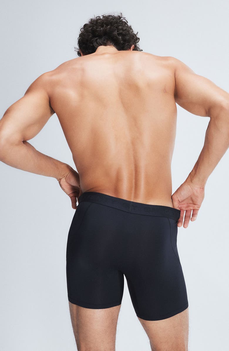 SAVAGE X FENTY Shadow Fit Boxer Briefs, Alternate, color, Black Caviar