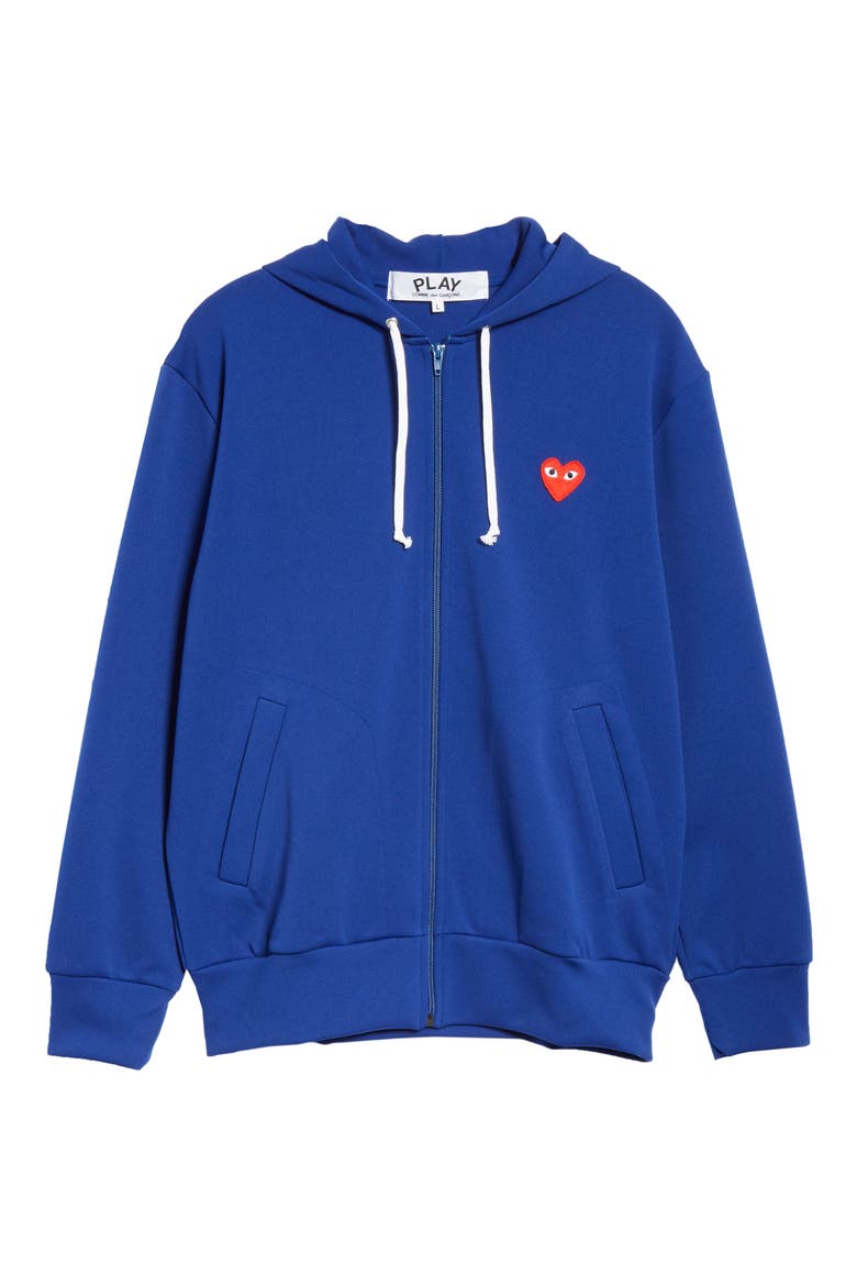 Zip-Up Hoodie, Alternate, color, NAVY