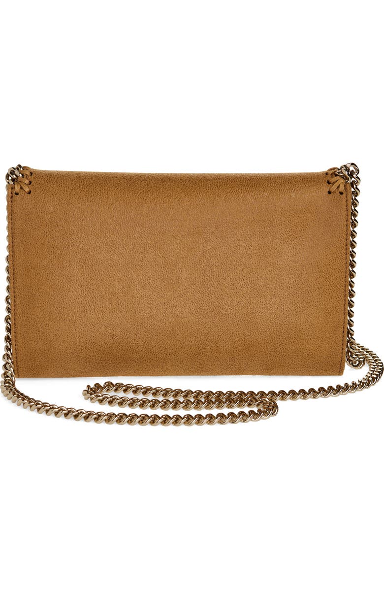 Stella McCartney Mini Falabella Shaggy Deer Faux Leather Crossbody Bag, Alternate, color,