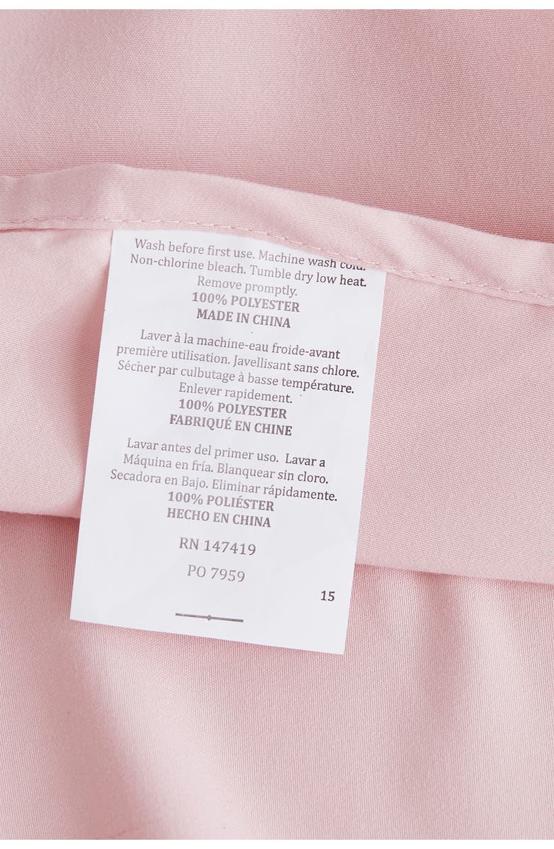 REJUVE Queen 130 GSM 4-Piece Superior Luxury Microfiber Sheet Set - Pink, Alternate, color, 