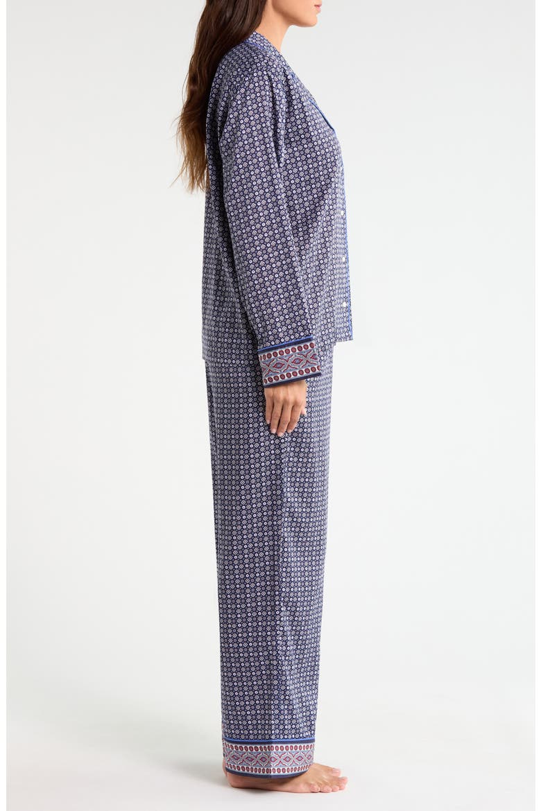Foulard Madison Pajama Set, Alternate, color, ALAN FOULARD BL