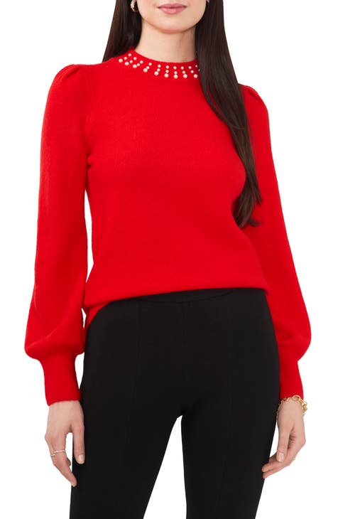 Nordstrom red sweater deals