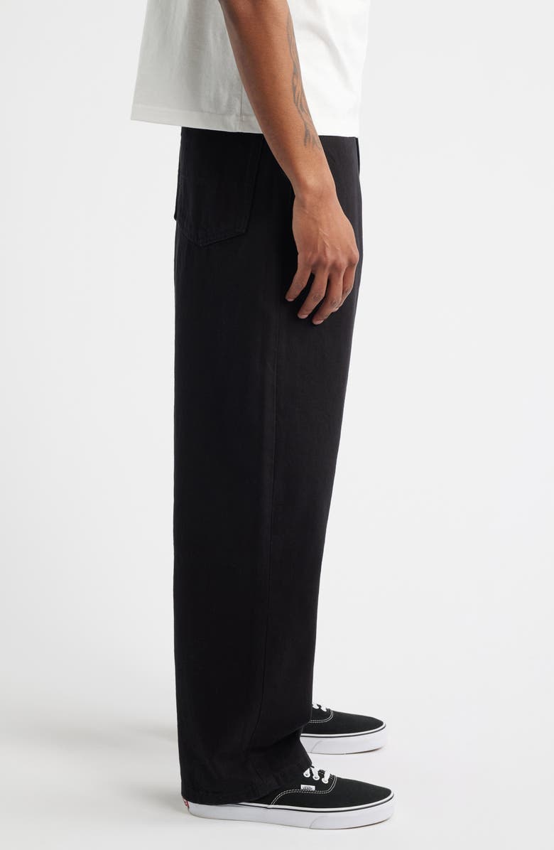 Vans Check-5 Baggy Jeans, Alternate, color, Black