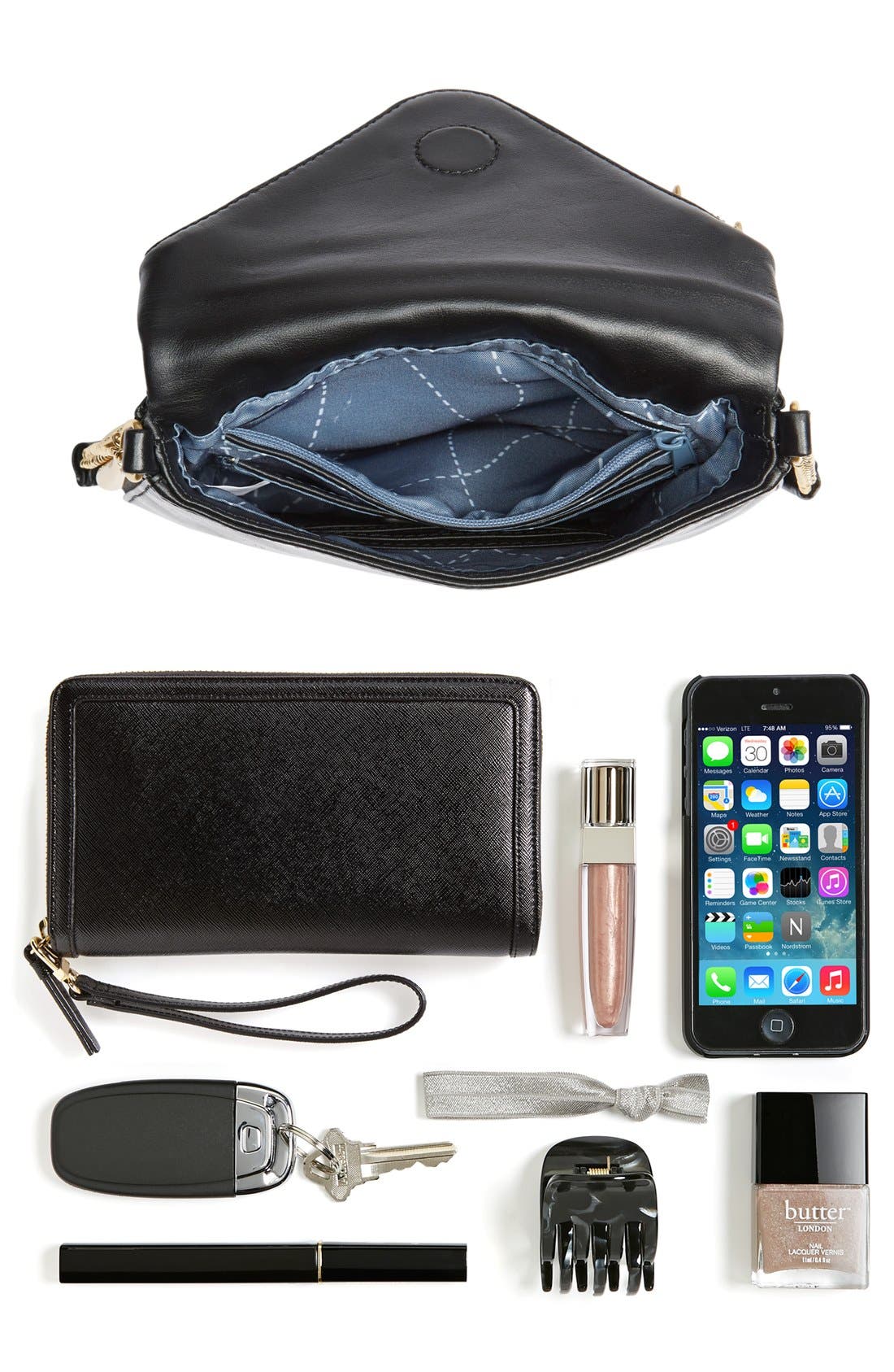 HOBO 'City Girl' Leather Crossbody Bag, Alternate, color, 