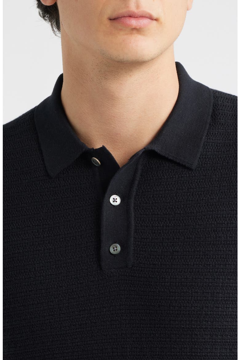 Lachlan Links Polo, Alternate, color, BLACK