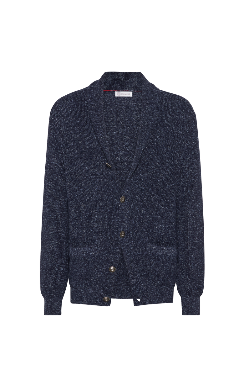 Brunello Cucinelli Chiné cardigan, Main, color, 